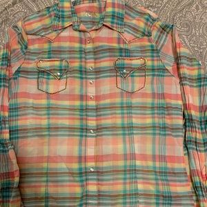 Wrangler Western Long sleeve Button up Shirt
